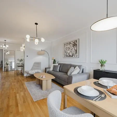 아파트 Scandi Elegance By Kramm - Przy Malcie