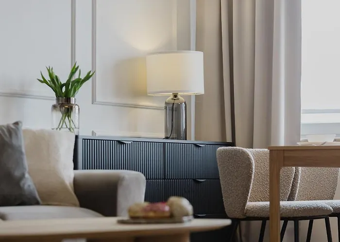 Scandi Elegance By Kramm - Przy Malcie 아파트 포즈난